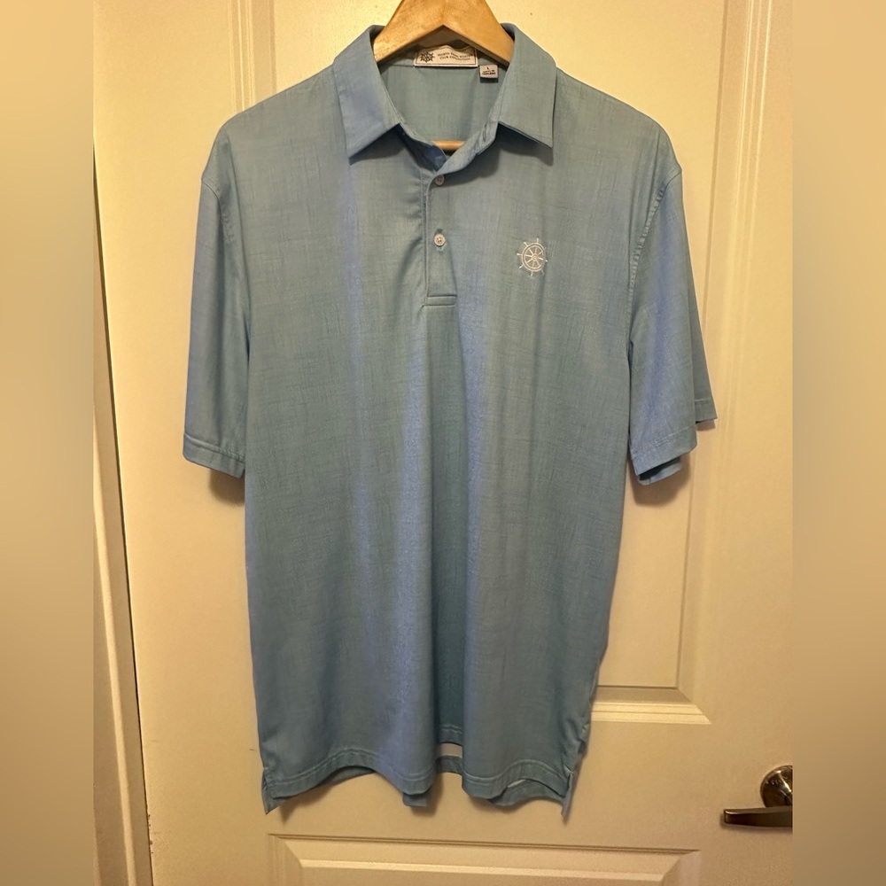 North Palm Beach Golf club Blue Polo Shirt. Men’s large. EUC